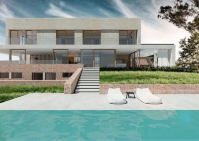 Soluciones de protección solar para vivienda unifamiliar en Puntiró